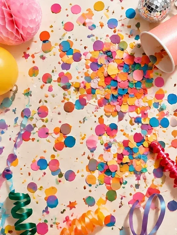 Confetti Playground — Celebration · Abstract