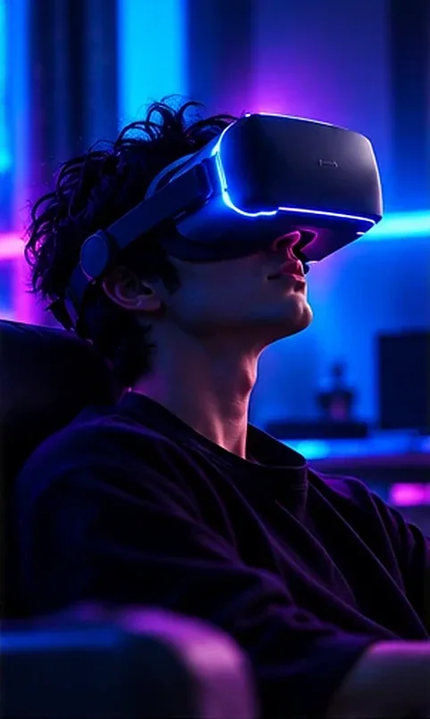 Neon VR Immersion — Technology · Lifestyle